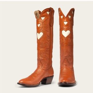 City Boots Heart Boot- Latigo & Bone Heart Boot (Limited)- Women’s 7 - Worn Once